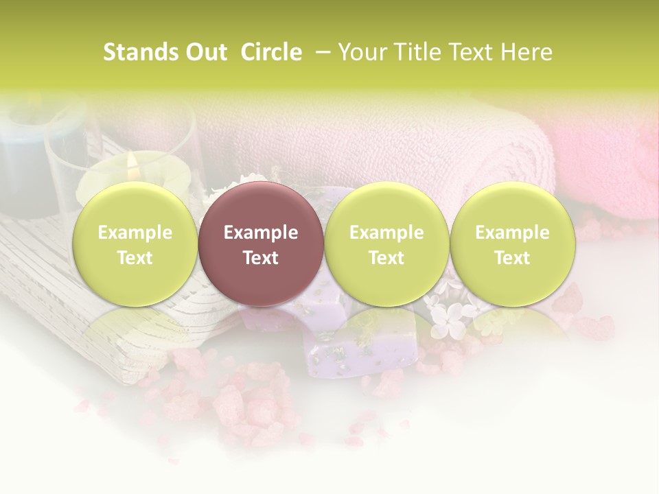 Tradition Towels Aromatherapy PowerPoint Template