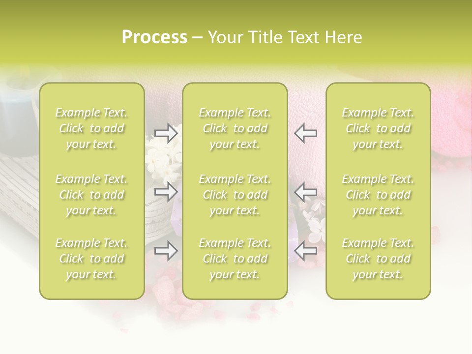 Tradition Towels Aromatherapy PowerPoint Template