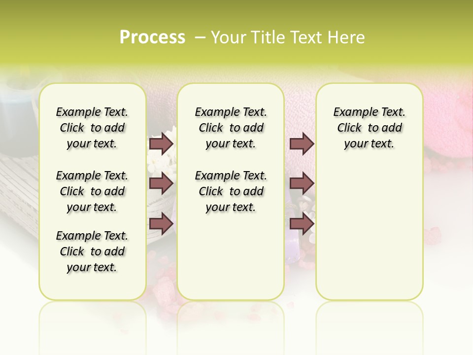 Tradition Towels Aromatherapy PowerPoint Template