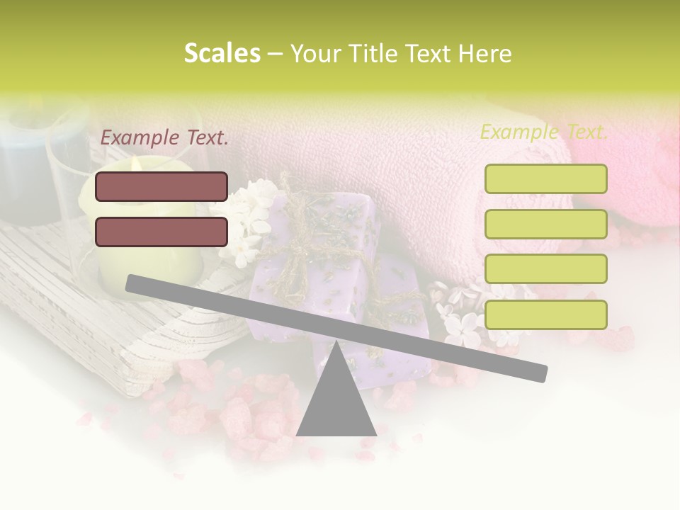 Tradition Towels Aromatherapy PowerPoint Template
