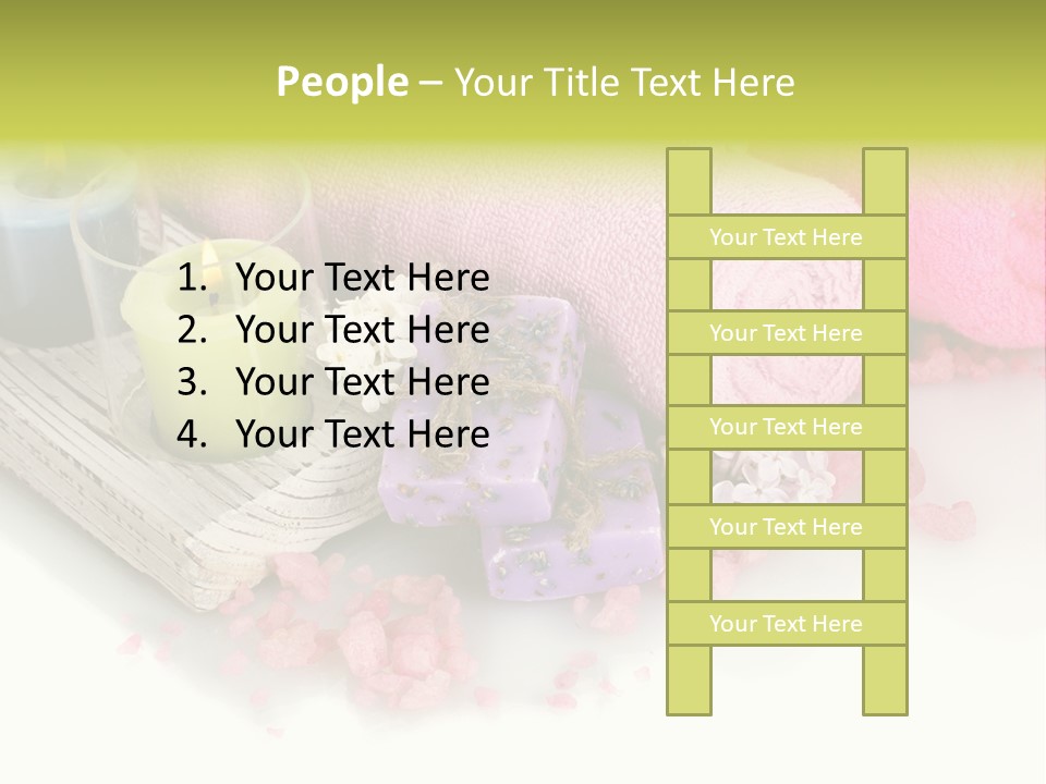 Tradition Towels Aromatherapy PowerPoint Template