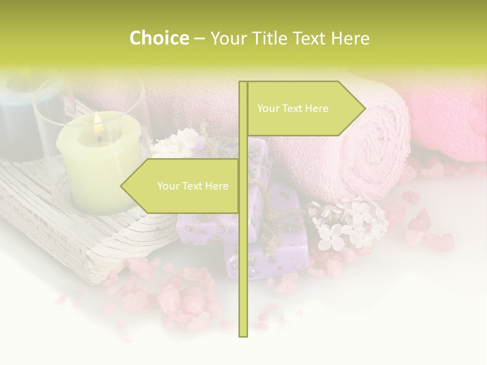 Tradition Towels Aromatherapy PowerPoint Template