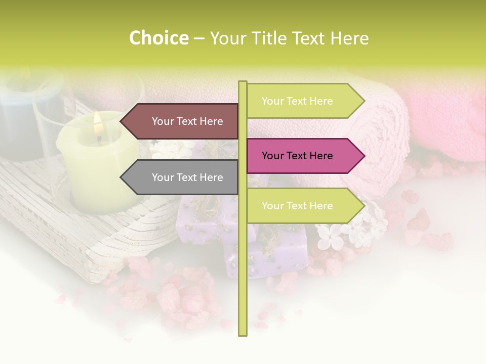 Tradition Towels Aromatherapy PowerPoint Template