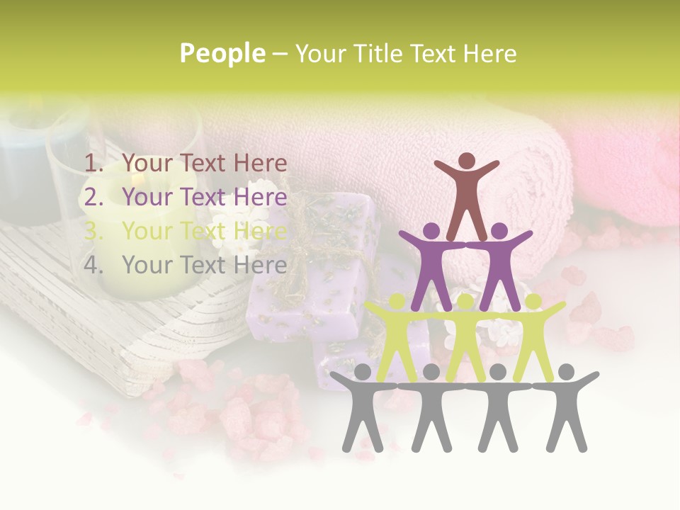 Tradition Towels Aromatherapy PowerPoint Template