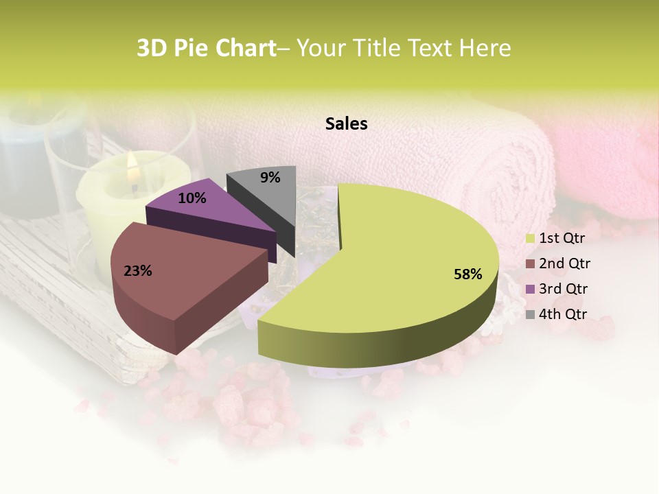 Tradition Towels Aromatherapy PowerPoint Template