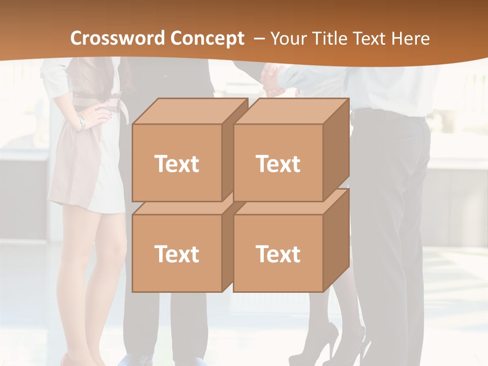 Job Leader Work PowerPoint Template