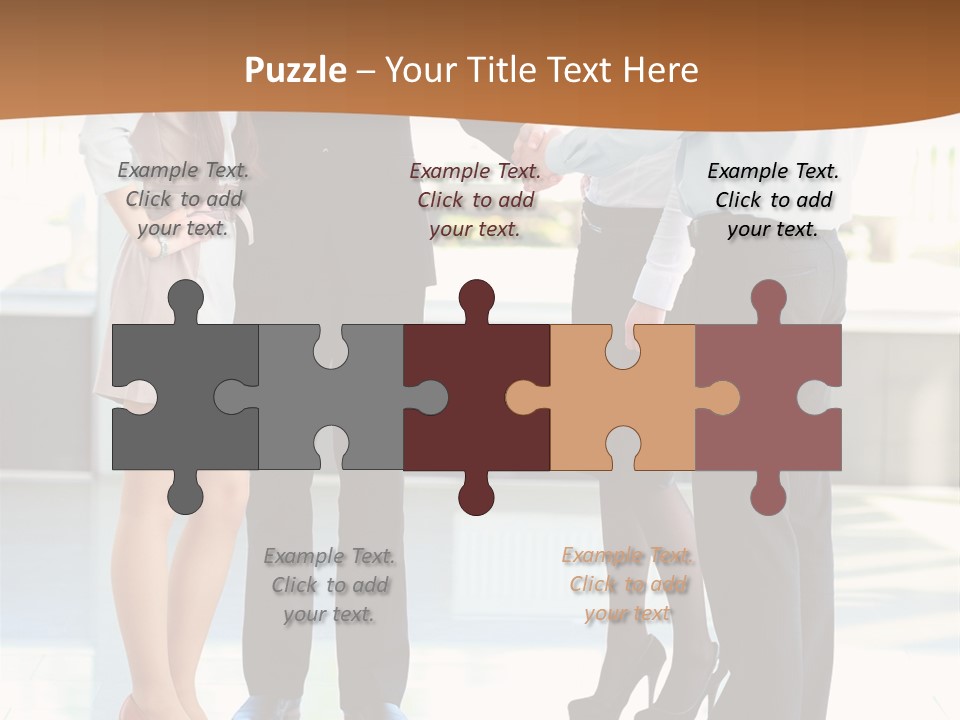 Job Leader Work PowerPoint Template