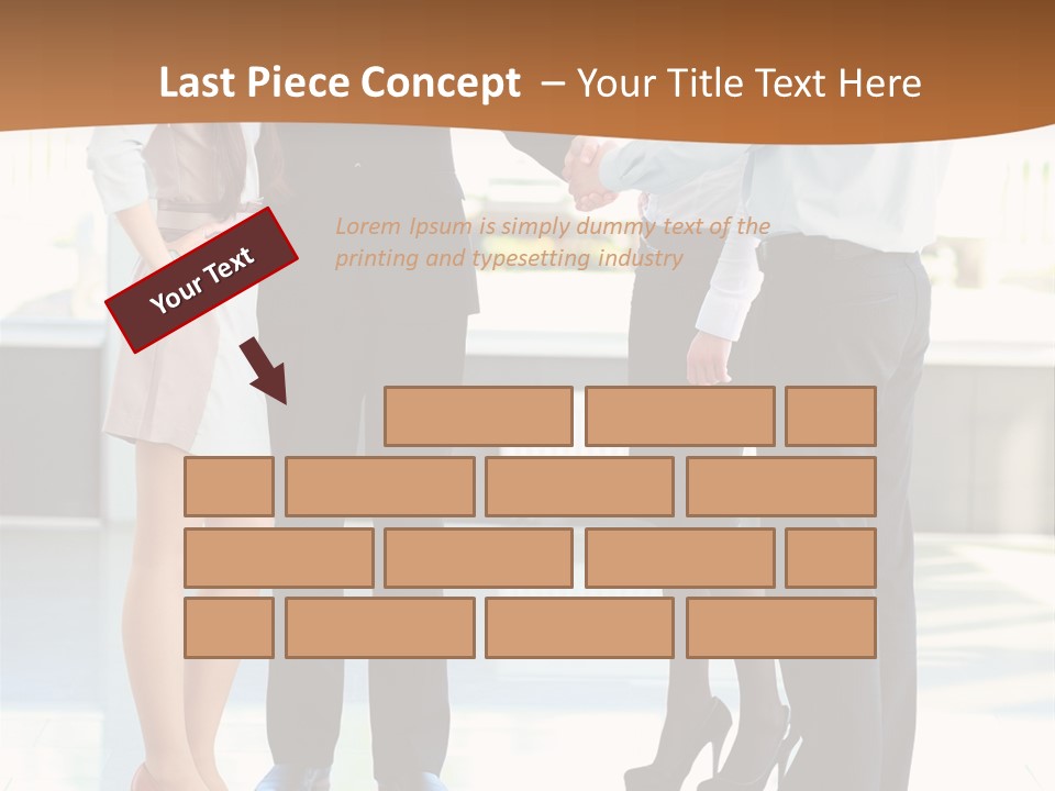Job Leader Work PowerPoint Template