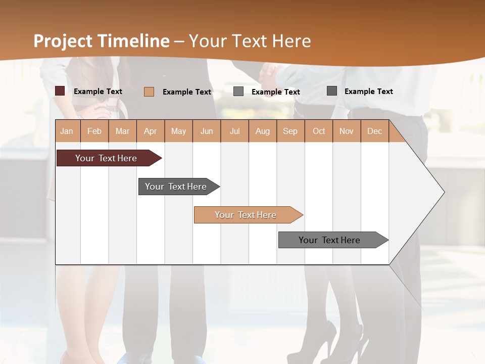Job Leader Work PowerPoint Template