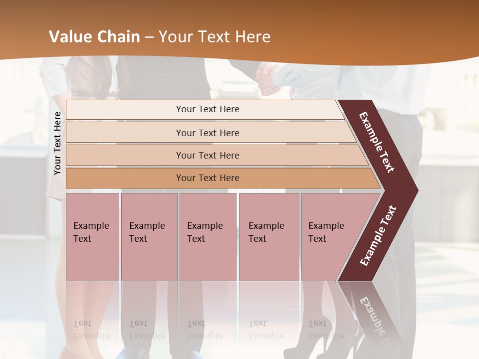 Job Leader Work PowerPoint Template