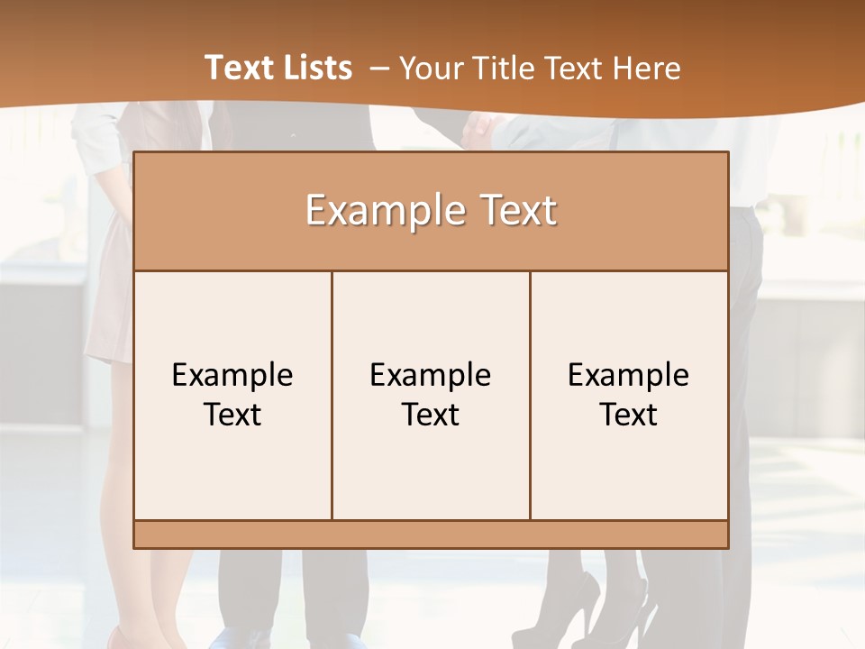 Job Leader Work PowerPoint Template