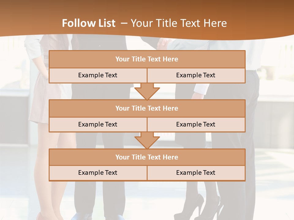 Job Leader Work PowerPoint Template