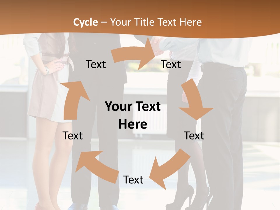Job Leader Work PowerPoint Template