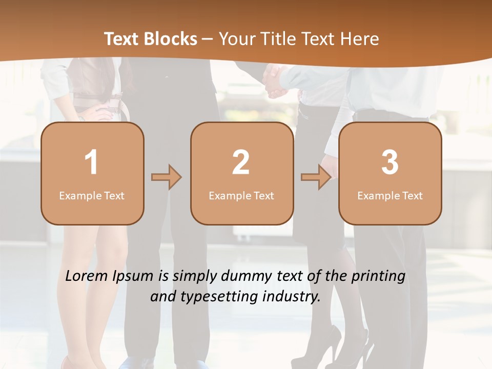 Job Leader Work PowerPoint Template