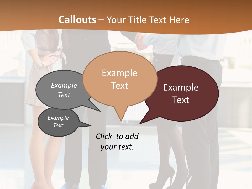 Job Leader Work PowerPoint Template