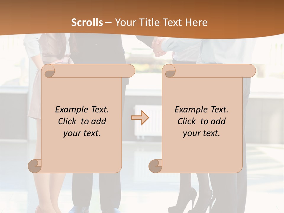 Job Leader Work PowerPoint Template