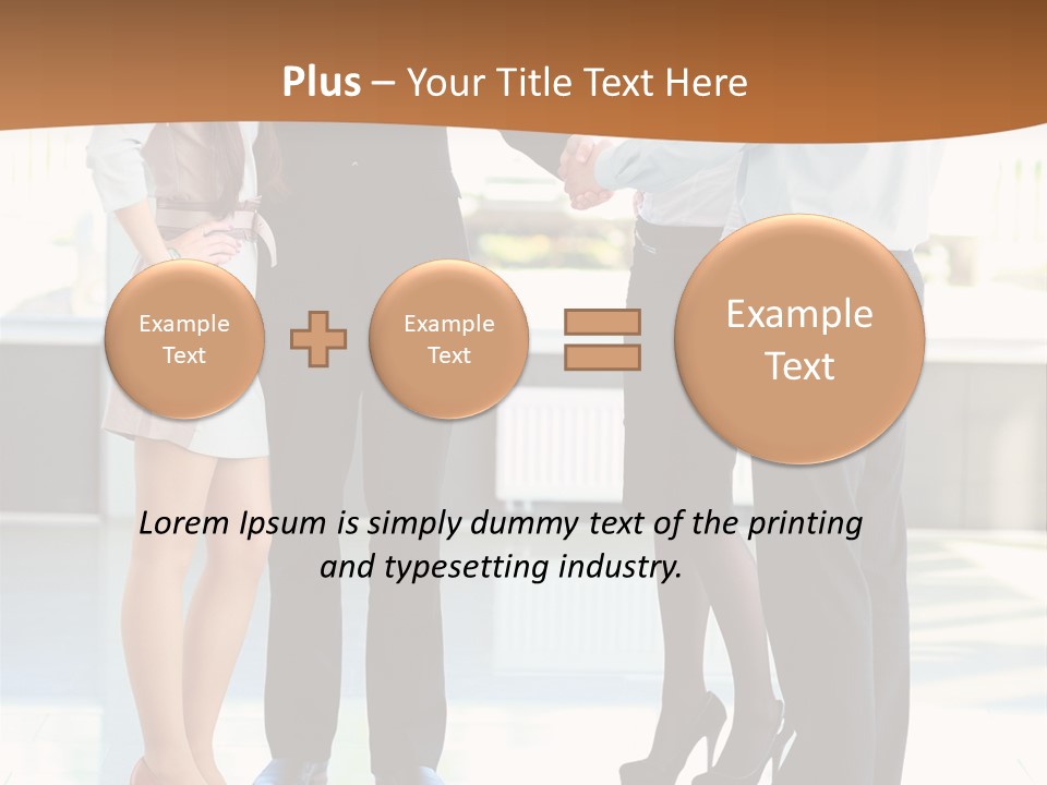 Job Leader Work PowerPoint Template