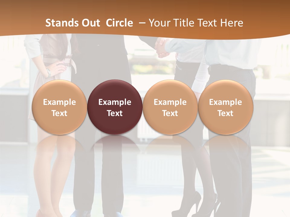 Job Leader Work PowerPoint Template