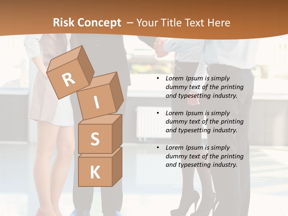 Job Leader Work PowerPoint Template