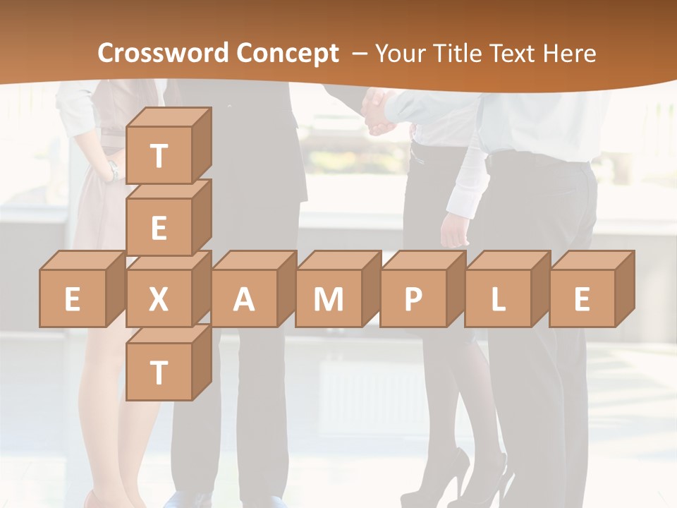 Job Leader Work PowerPoint Template