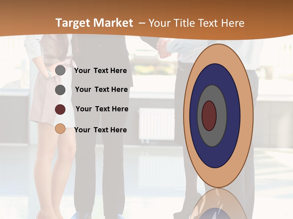 Job Leader Work PowerPoint Template