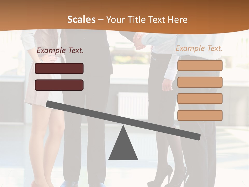 Job Leader Work PowerPoint Template