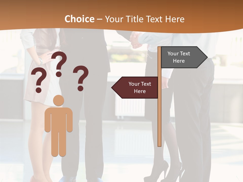 Job Leader Work PowerPoint Template
