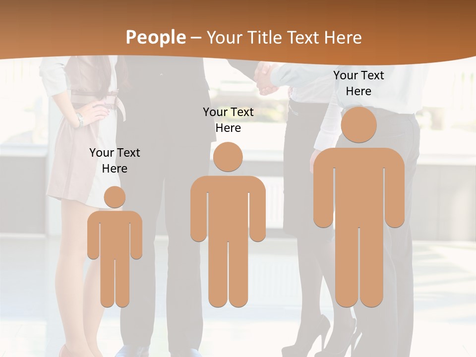 Job Leader Work PowerPoint Template