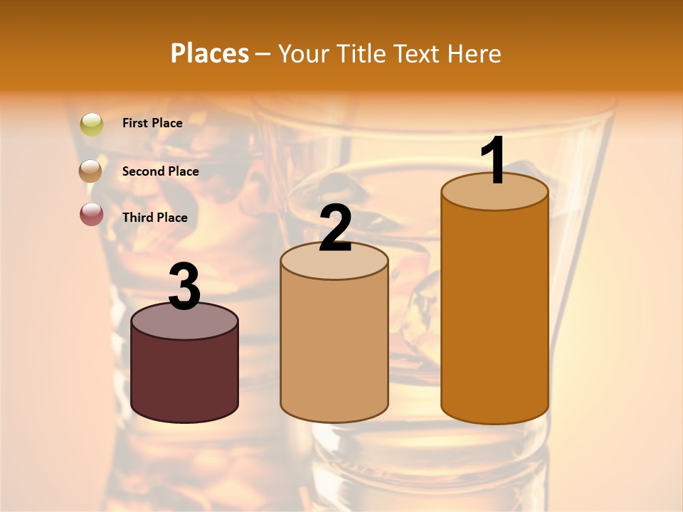 Nobody Reflection Yellow PowerPoint Template