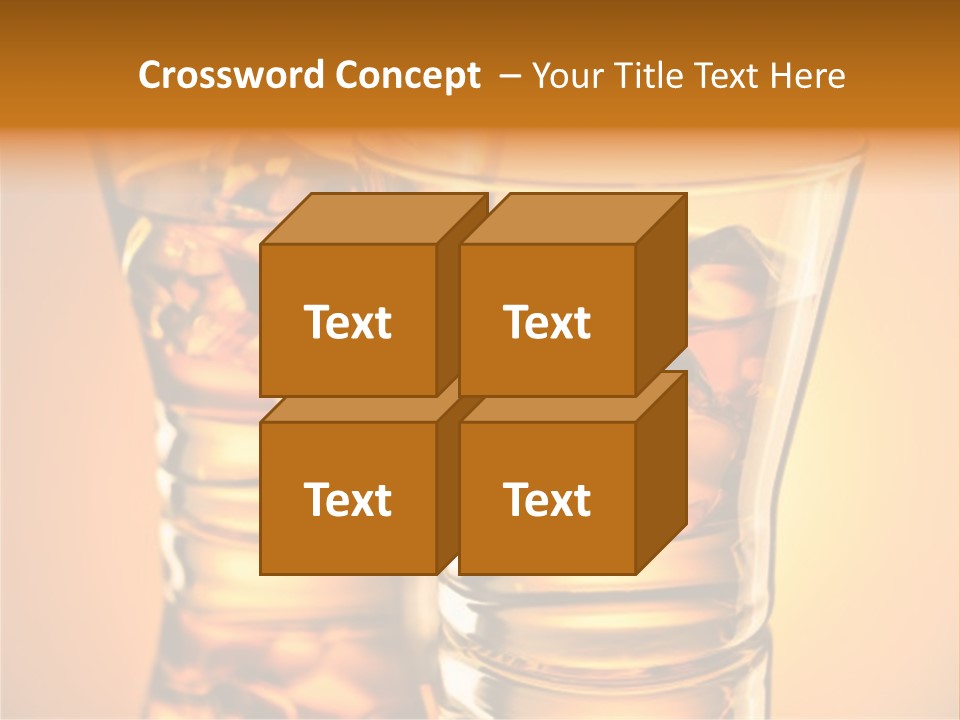 Nobody Reflection Yellow PowerPoint Template