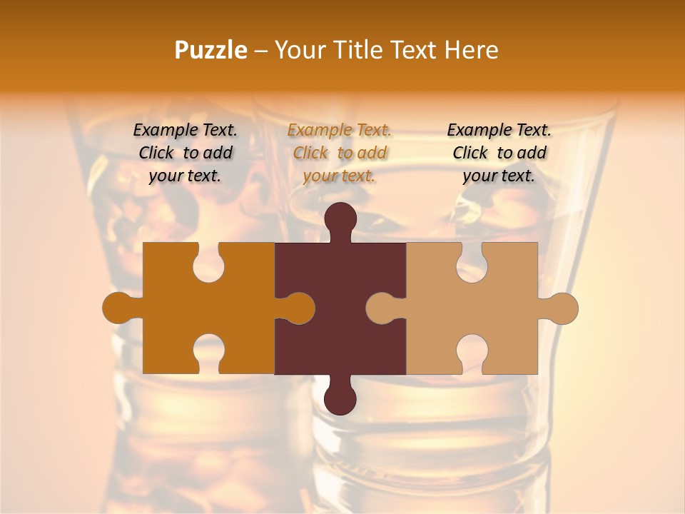Nobody Reflection Yellow PowerPoint Template