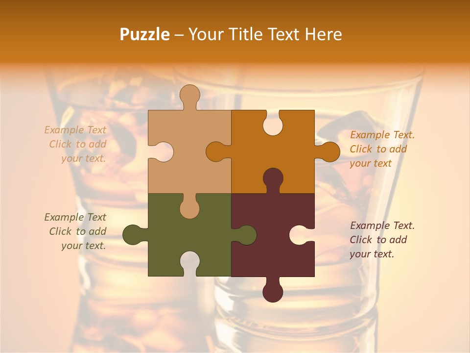 Nobody Reflection Yellow PowerPoint Template