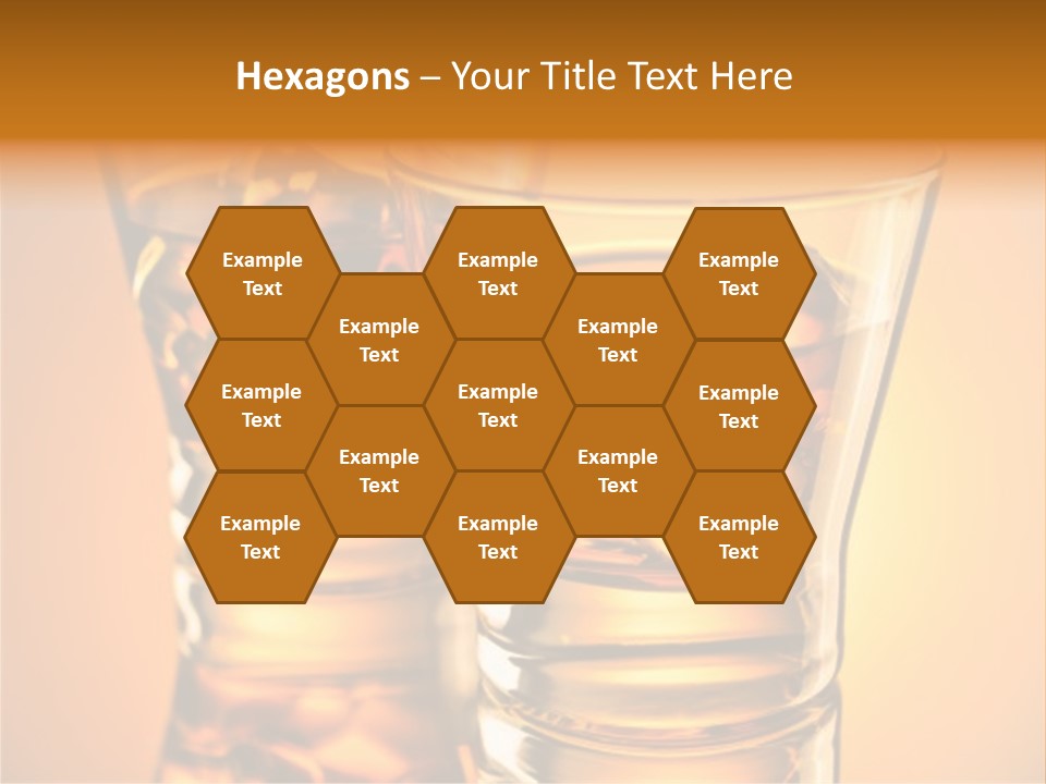 Nobody Reflection Yellow PowerPoint Template