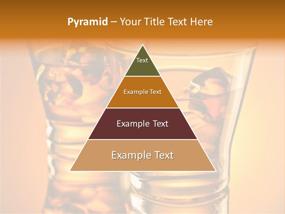 Nobody Reflection Yellow PowerPoint Template