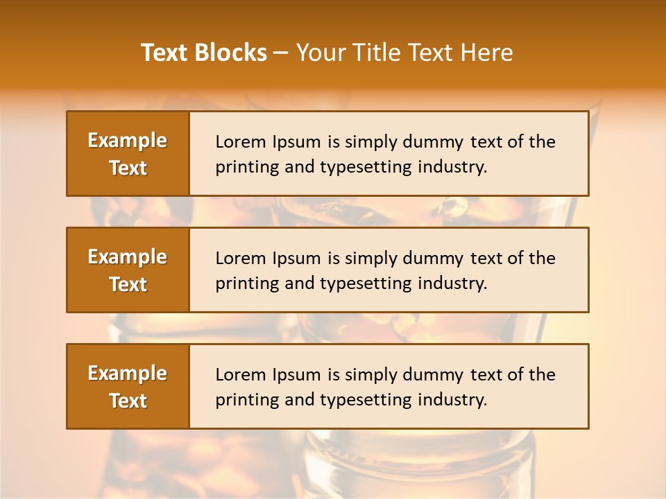 Nobody Reflection Yellow PowerPoint Template