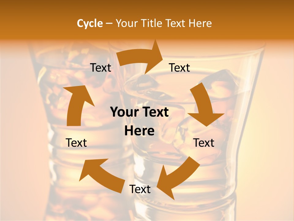 Nobody Reflection Yellow PowerPoint Template