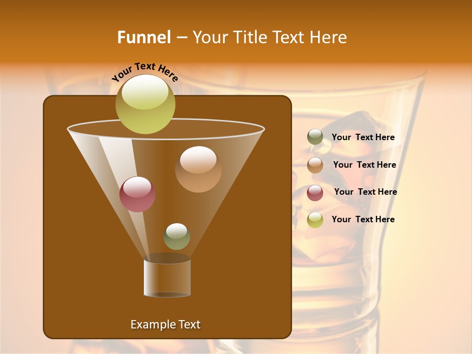 Nobody Reflection Yellow PowerPoint Template
