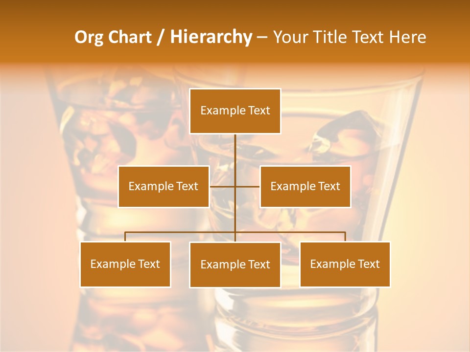 Nobody Reflection Yellow PowerPoint Template