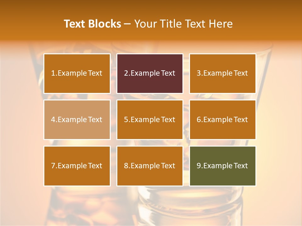 Nobody Reflection Yellow PowerPoint Template