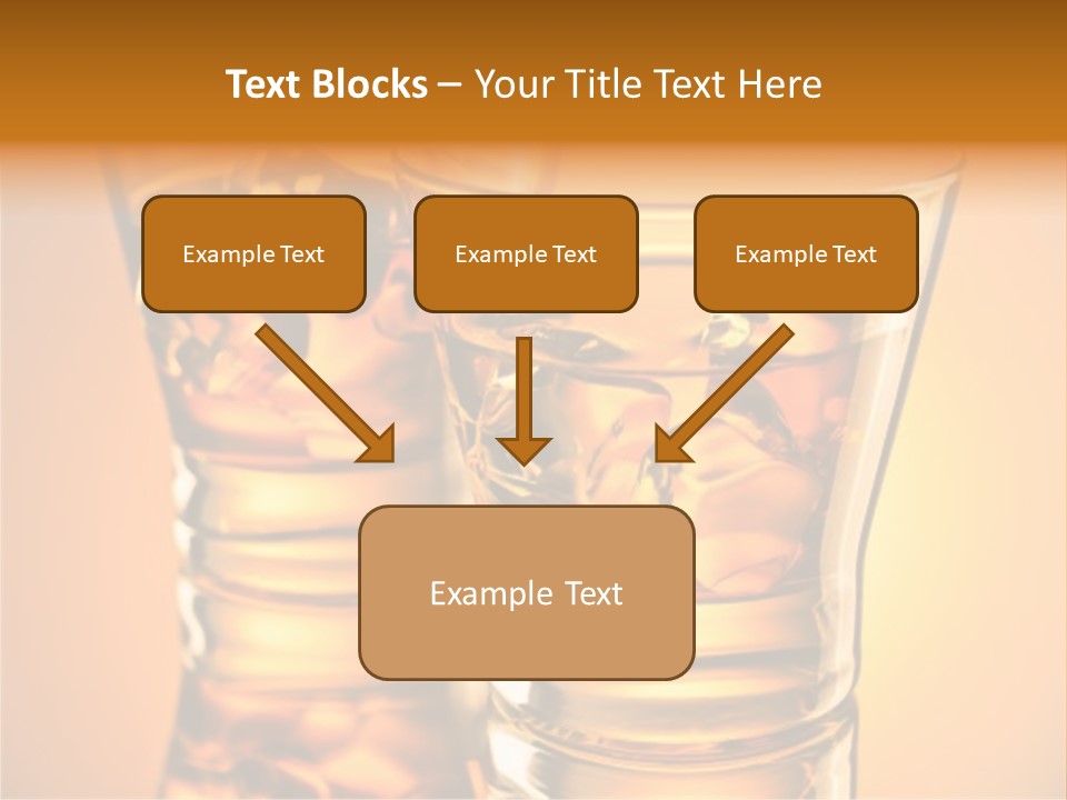 Nobody Reflection Yellow PowerPoint Template