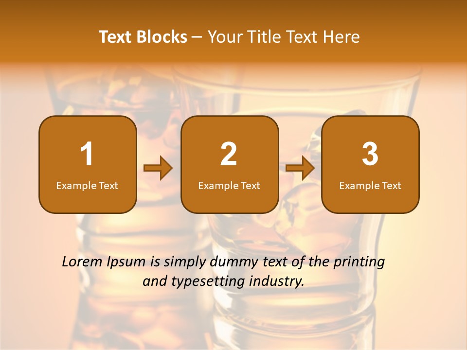 Nobody Reflection Yellow PowerPoint Template