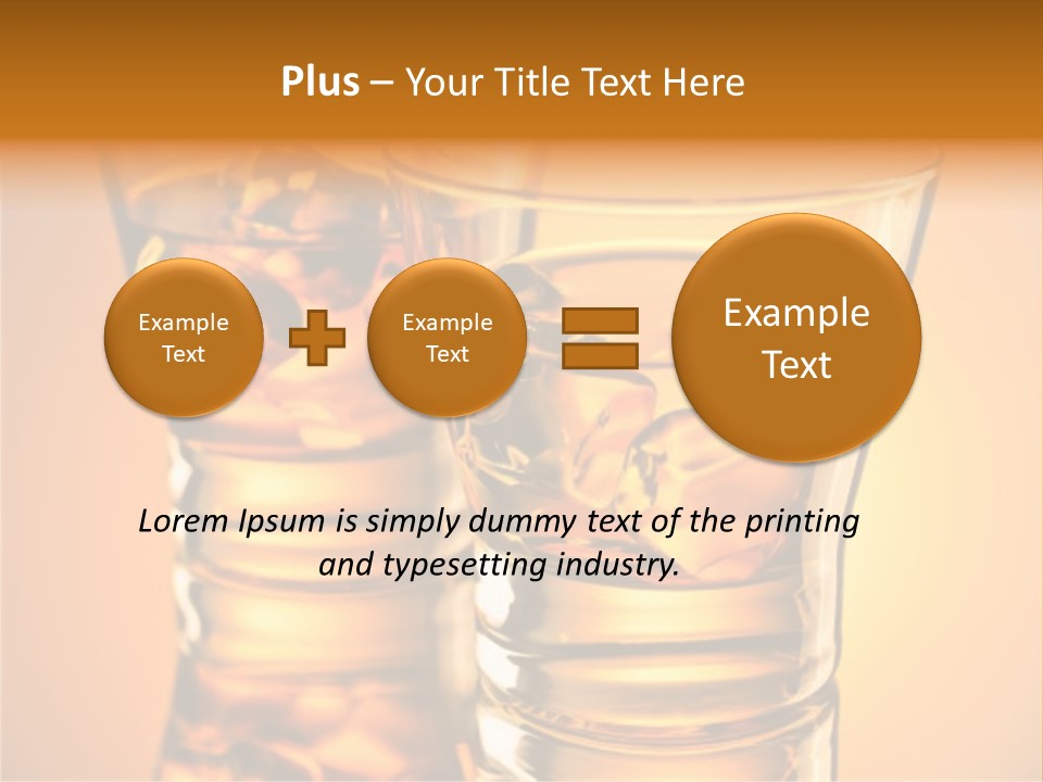 Nobody Reflection Yellow PowerPoint Template
