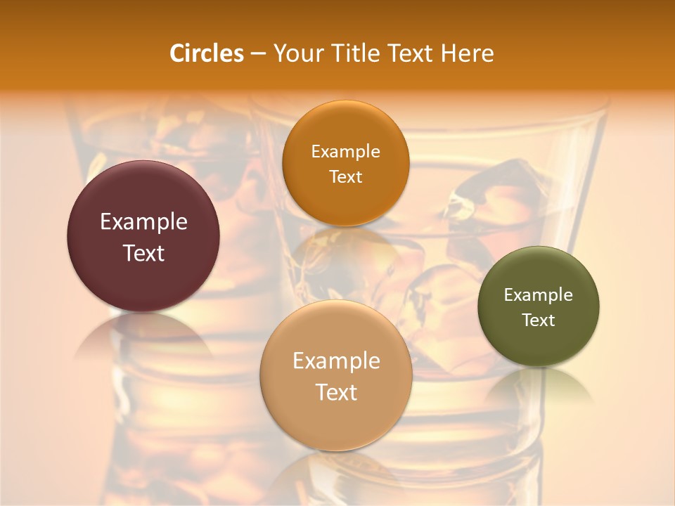 Nobody Reflection Yellow PowerPoint Template