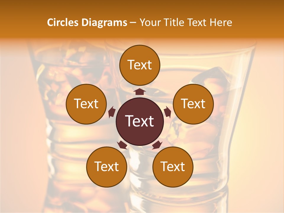 Nobody Reflection Yellow PowerPoint Template