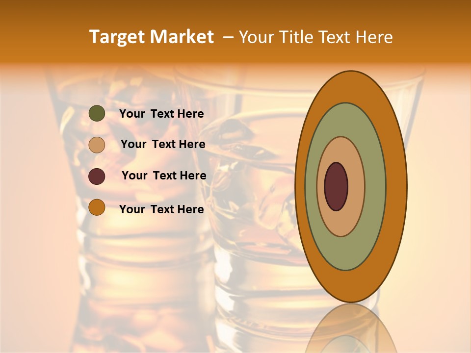 Nobody Reflection Yellow PowerPoint Template