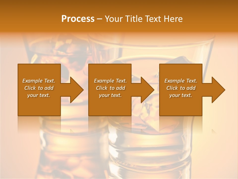 Nobody Reflection Yellow PowerPoint Template