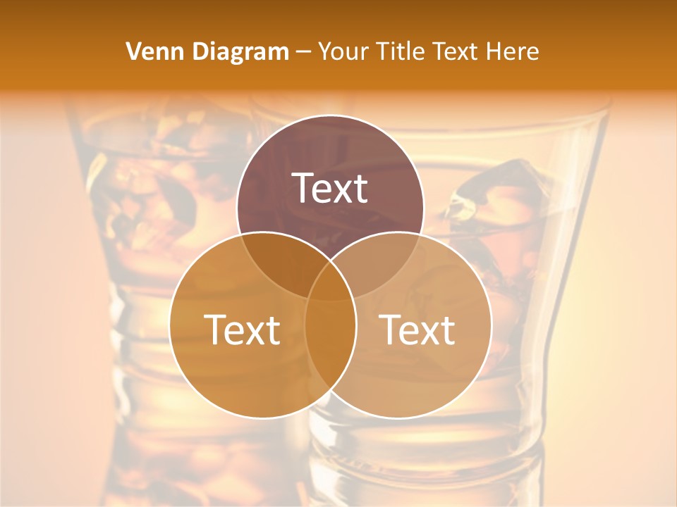 Nobody Reflection Yellow PowerPoint Template