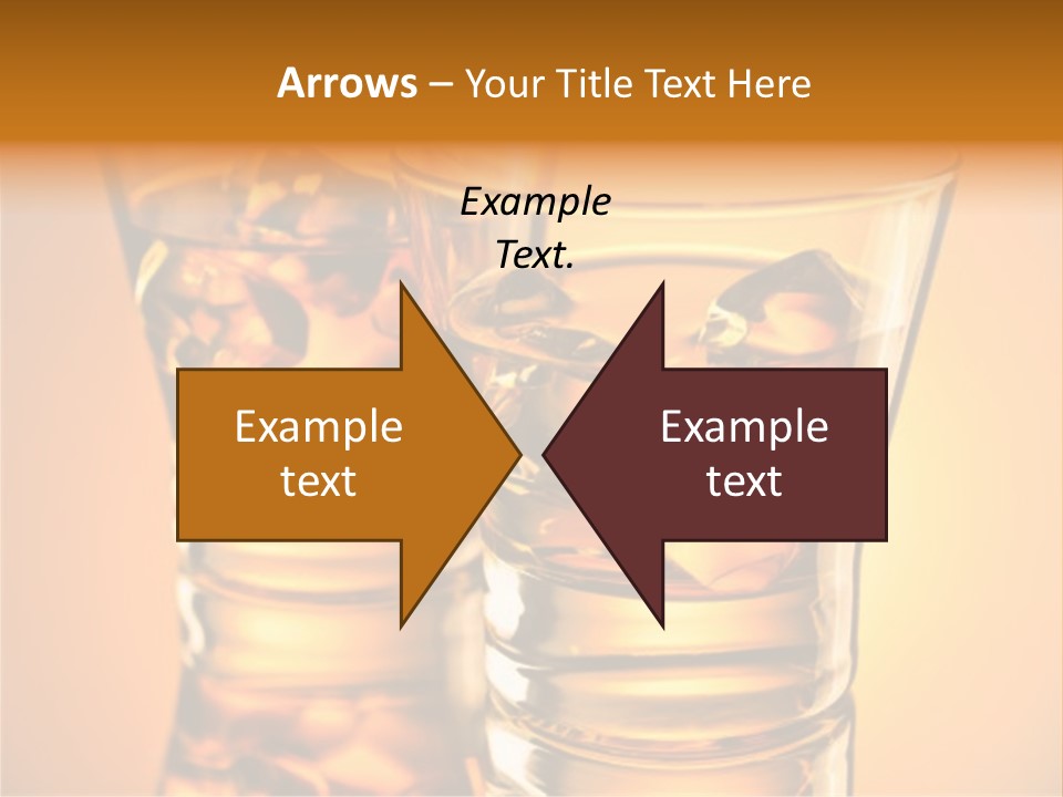 Nobody Reflection Yellow PowerPoint Template