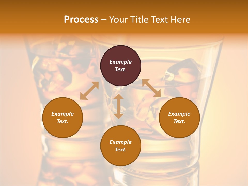 Nobody Reflection Yellow PowerPoint Template