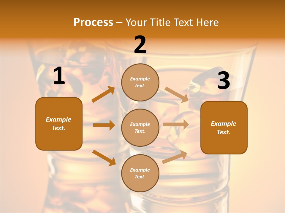 Nobody Reflection Yellow PowerPoint Template